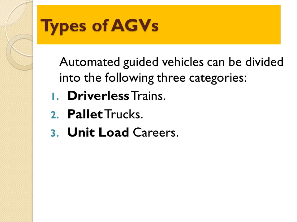 Agv automated guided vehicle ppt clearance